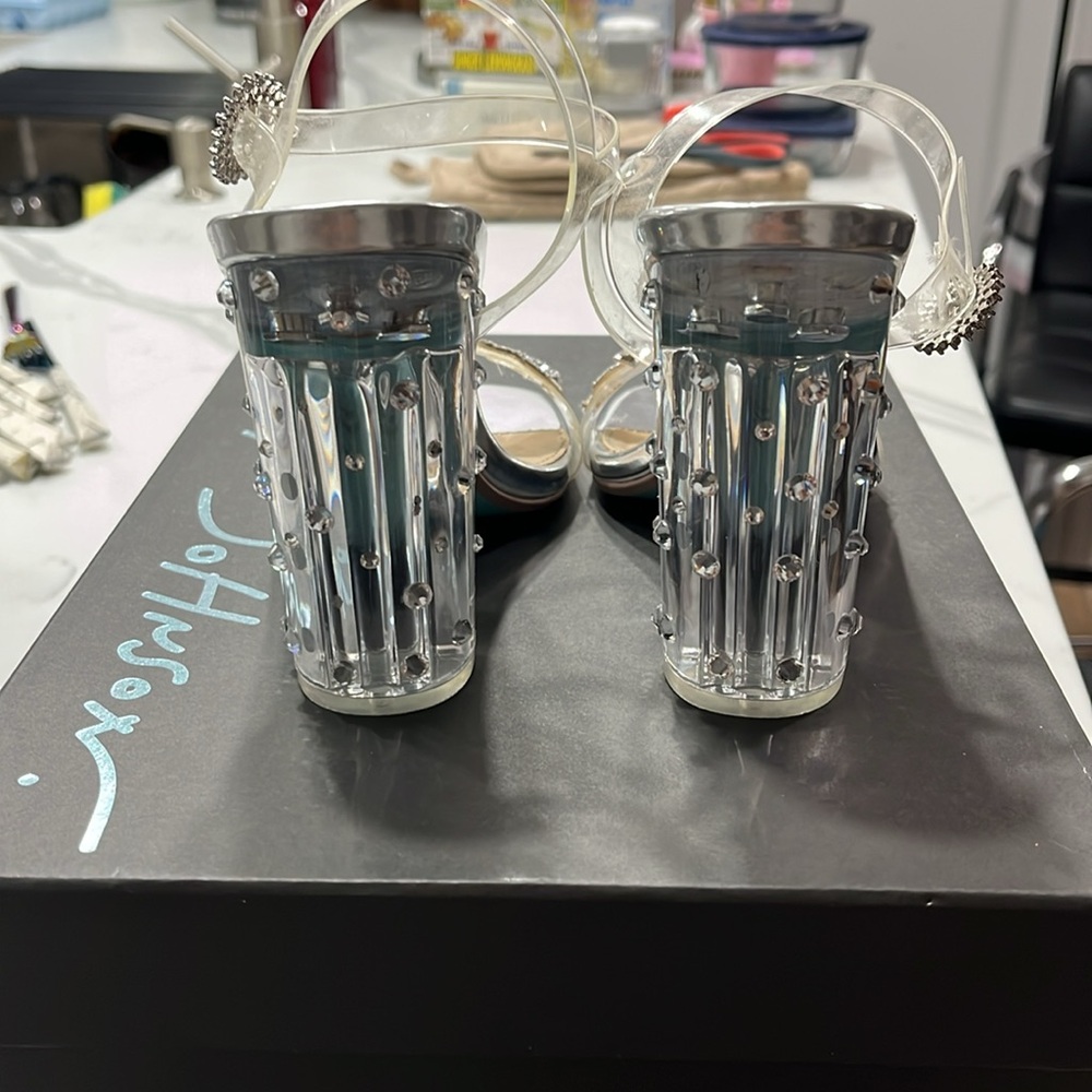 Betsey Johnson Bride heels - Picture 4 of 5